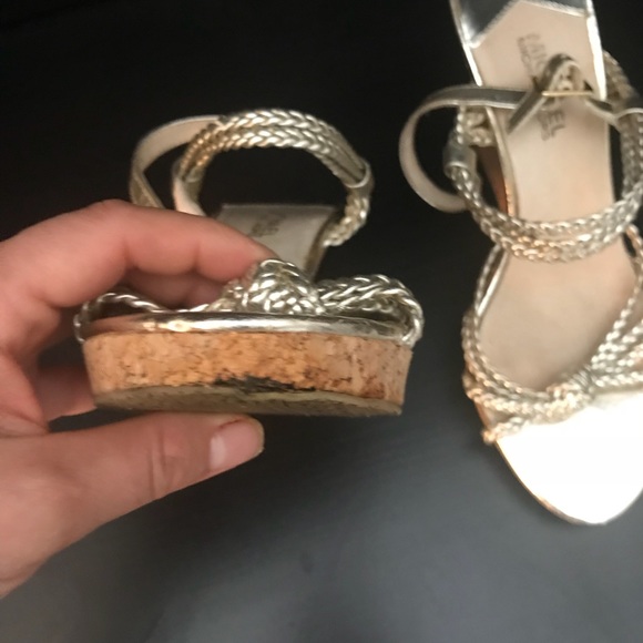 Michelle Michaels Kors wedge sandals - Picture 3 of 7